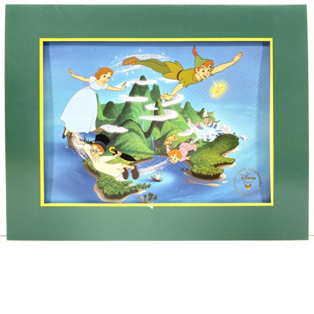 NWOT Disney Beautiful Exclusive Peter Pan lithograph